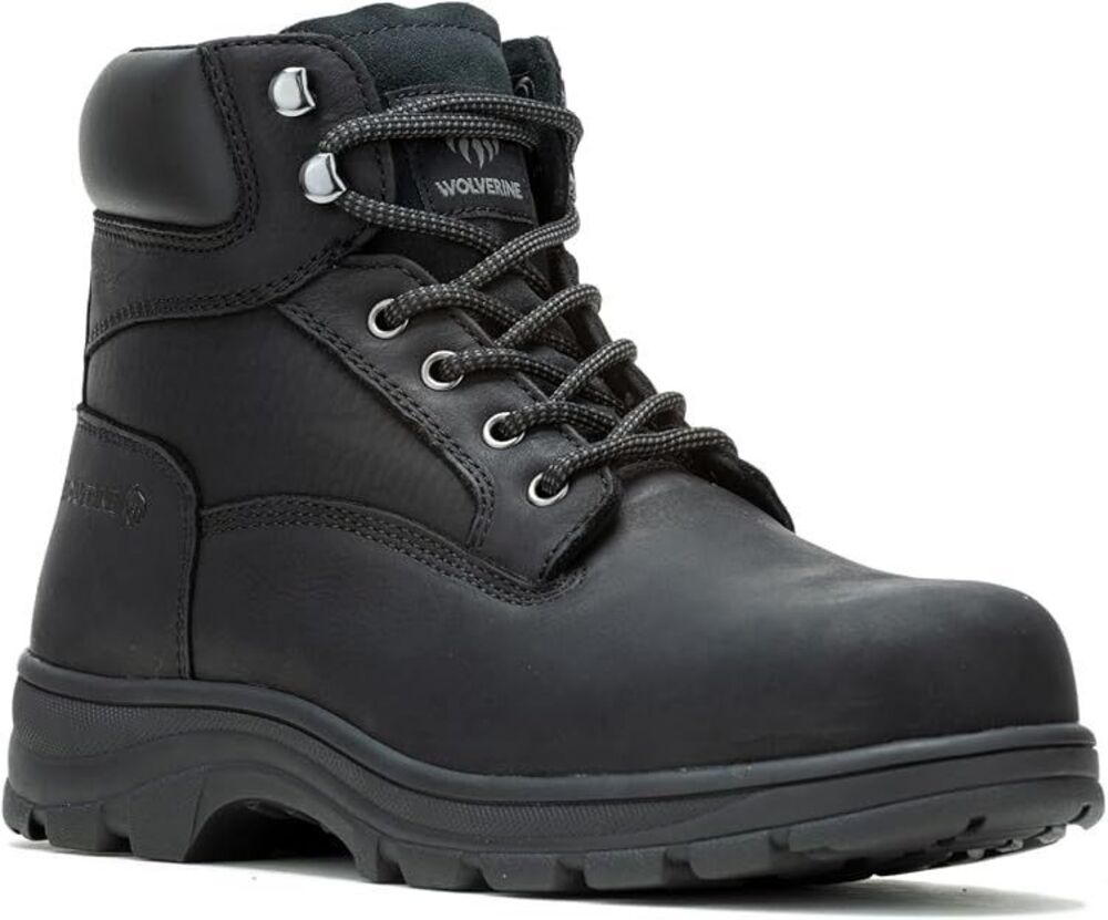 Wolverine Men's Carlsbad Waterproof 6" Steel Toe Leather Work Boot Shoes Size 6